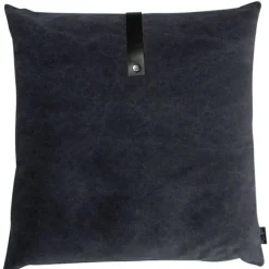 - Pude, canvas - Sort (65x65 cm.)^Louise Smærup Sale