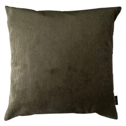 - Pude, fløjl u. strop - Army (50x50 cm.)^Louise Smærup Hot