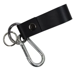 nøglering - Lille sort Nøglering*Louise Smærup Discount