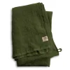- Badehåndklæde - Jeep Green^Lovely Linen New