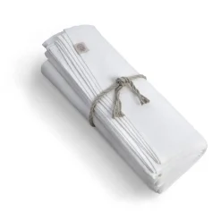 - Classic Dug - Off-white - Ø150 cm - Hvid^Lovely Linen Discount