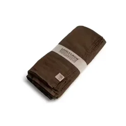 - Dug - Chocolate - 145x300 cm^Lovely Linen Sale