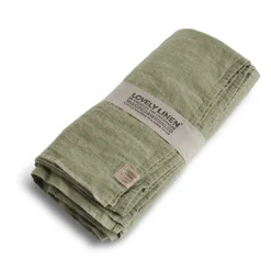 - Dug - Lovely - Avocado/Grøn - 145x250 cm*Lovely Linen Sale