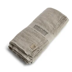 - Dug - Natural Beige - 145x380 cm*Lovely Linen Best