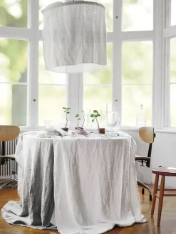 - Dug, Light Grey - 145x300 cm^Lovely Linen Hot