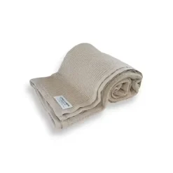 - Plaid - Natural/Beige - 150x220 cm^Lovely Linen Clearance