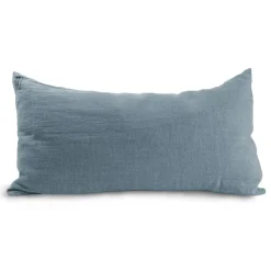 Lovely Linen - Pudebetræk - 40x70 cm - Dusty blue^ Discount