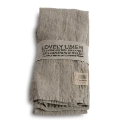 - Stofserviet - Natural Beige - 45x45 cm*Lovely Linen Sale