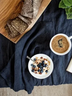 - Stofserviet, Dark Grey*Lovely Linen Outlet