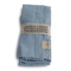 - Stofserviet - Dusty Blue - 45x45 cm^Lovely Linen Discount