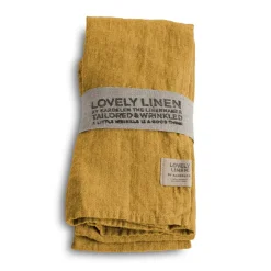 - Stofserviet - Honey/Gul^Lovely Linen Best