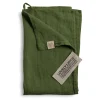 - Viskestykke - Jeep Green/Grøn*Lovely Linen Best