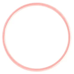 - Armbånd - Color Bangle - Burnt Coral - Ø 6,5 cm^LULU Copenhagen New