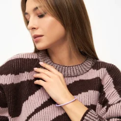 - Armbånd - Color Bangle - Lilla - Ø 6,5 cm*LULU Copenhagen Discount