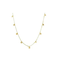 - Halskæde - Love U - Guld*LULU Copenhagen Discount