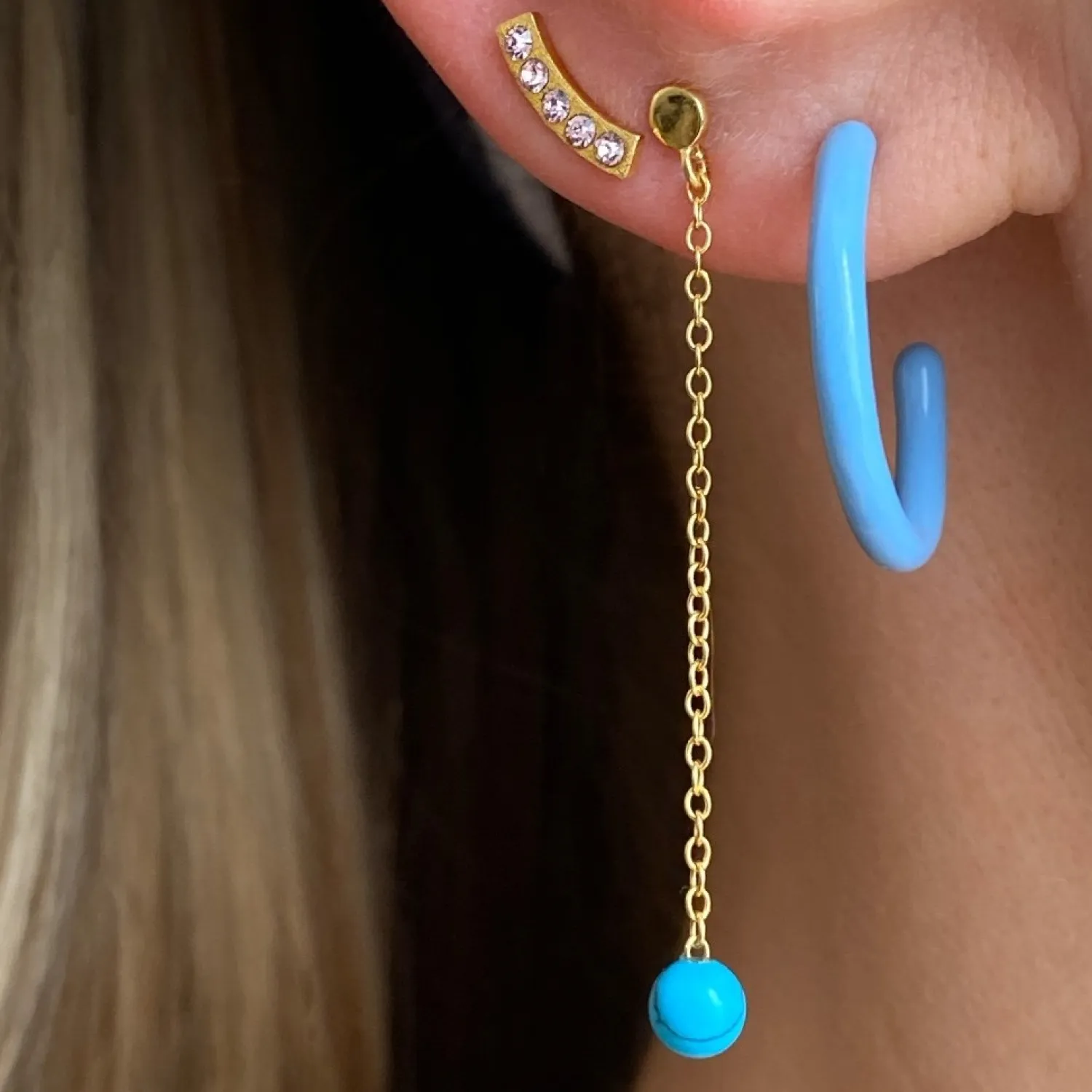 - Happy Ørering, Champagne (1 stk.)^LULU Copenhagen Outlet