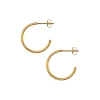 - Non Hoops, Medium (1 sæt) - forgyldt messing*LULU Copenhagen Best