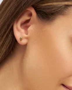 - Ørestik - Ice Cone Crystal - Guld*LULU Copenhagen Sale