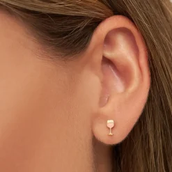 - Ørestik - Friday Rosé (1 stk.) - Gold^LULU Copenhagen Hot