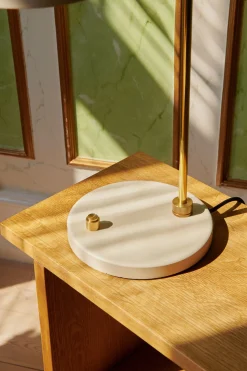 - Petite Machine Table Lamp - Oyster White^Made by Hand Sale