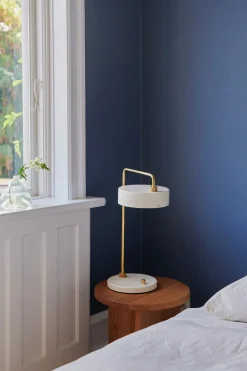 - Petite Machine Table Lamp - Oyster White^Made by Hand Sale