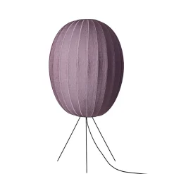 - Gulvlampe - Knit-Wit 65 High Oval Floor Medium - Burgundy^Made by Hand Outlet