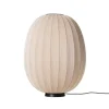 - Gulvlampe - Knit-Wit 65 High Oval Floor Level - Sand Stone^Made by Hand Discount