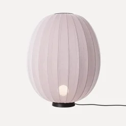 - Gulvlampe - Knit-Wit 65 High Oval Floor Level - Light Pink^Made by Hand