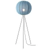- Gulvlampe - Knit-Wit 60 Round Floor High - Blue Stone*Made by Hand Best
