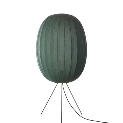 - Gulvlampe - Knit-Wit 65 High Oval Floor Medium - Tweed Green*Made by Hand Clearance