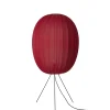 - Gulvlampe - Knit-Wit 65 High Oval Floor Medium - Maple Red^Made by Hand Online