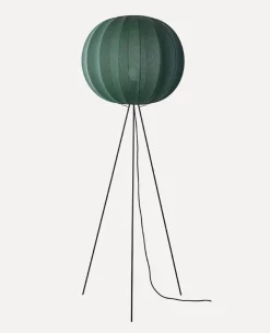 - Gulvlampe - Knit-Wit 60 Round Floor High - Tweed Green*Made by Hand Online