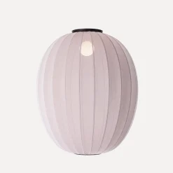 - Loftlampe - Knit-Wit 65 High Oval Ceiling - Light Pink^Made by Hand New