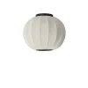 - Loftlampe - Knit-Wit 45 Round Ceiling - Pearl White*Made by Hand