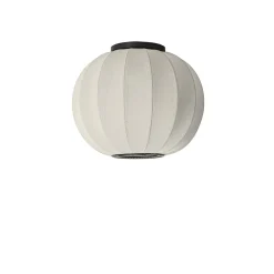 - Loftlampe - Knit-Wit 45 Round Ceiling - Pearl White*Made by Hand