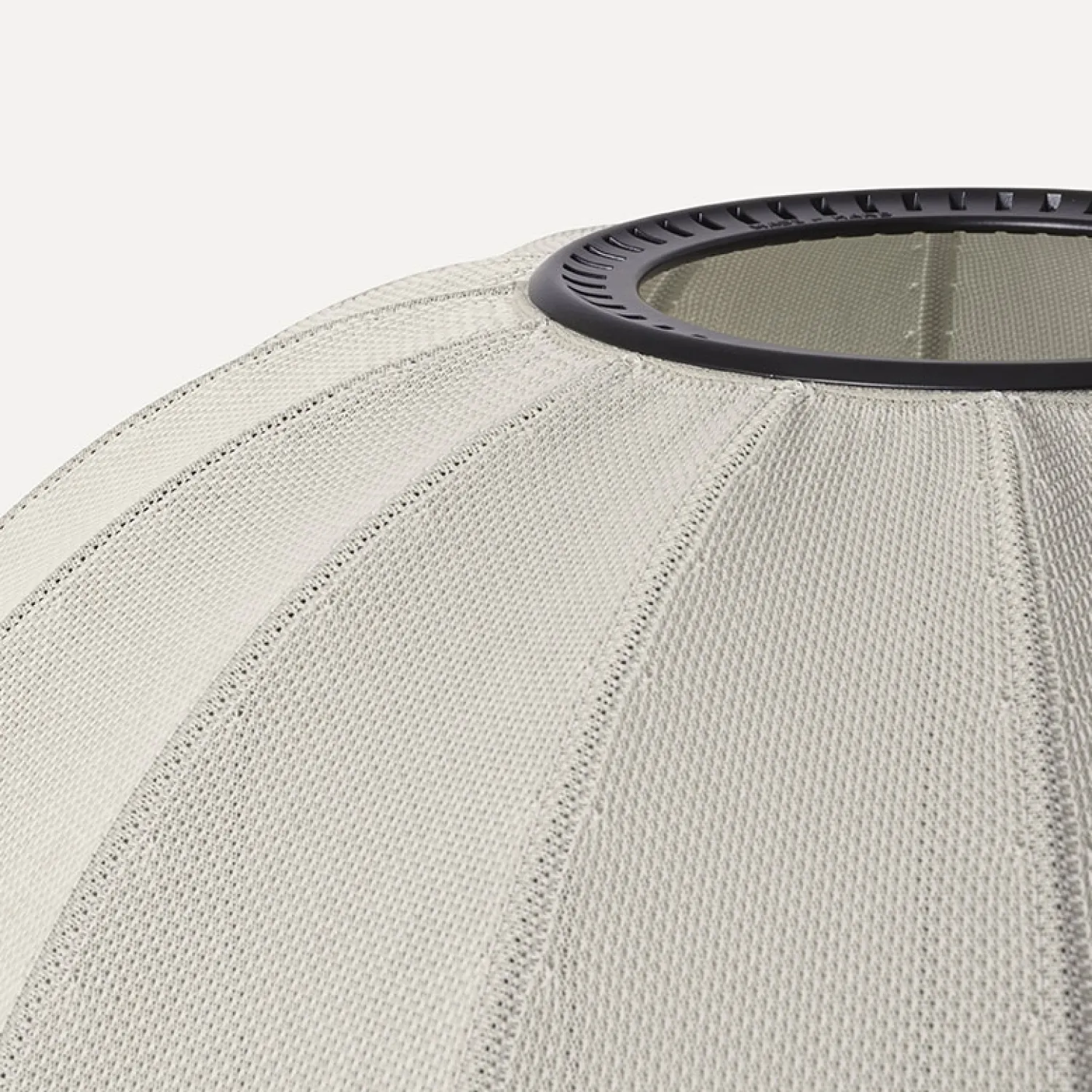 - Loftlampe - Knit-Wit 45 Round Ceiling - Pearl White*Made by Hand