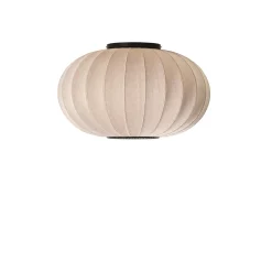 - Loftlampe - Knit-Wit 57 Oval Ceiling/Wall - Sand Stone*Made by Hand Online