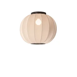 - Loftlampe - Knit-Wit 45 Round Ceiling - Sand Stone*Made by Hand New