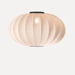 - Loftlampe - Knit-Wit 76 Oval Ceiling/Wall - Sand Stone*Made by Hand Clearance