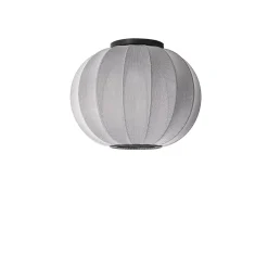 - Loftlampe - Knit-Wit 45 Round Ceiling - Silver^Made by Hand Clearance