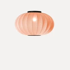 - Loftlampe - Knit-Wit 57 Oval Ceiling/Wall - Coral*Made by Hand Hot