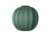 - Loftlampe - Knit-Wit 60 Round Ceiling - Tweed Green*Made by Hand Clearance