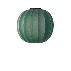 - Loftlampe - Knit-Wit 60 Round Ceiling - Tweed Green*Made by Hand Clearance