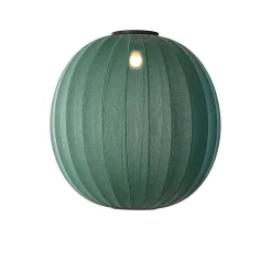 - Loftlampe - Knit-Wit 75 Round Ceiling - Tweed Green*Made by Hand Hot