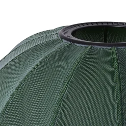 - Loftlampe - Knit-Wit 75 Round Ceiling - Tweed Green*Made by Hand Hot