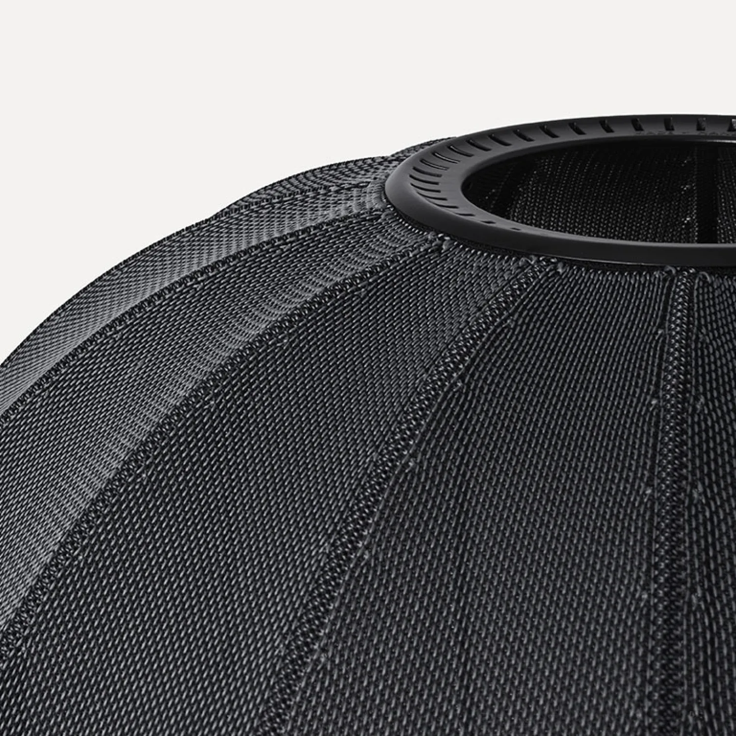 - Loftlampe - Knit-Wit 65 High Oval Ceiling - Black^Made by Hand Sale