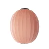 - Loftlampe - Knit-Wit 65 High Oval Ceiling - Coral^Made by Hand