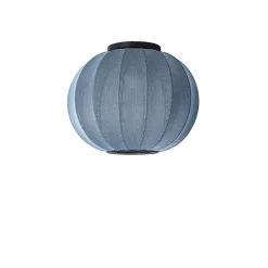 - Loftlampe - Knit-Wit 45 Round Ceiling - Blue Stone*Made by Hand Clearance