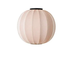 - Loftlampe - Knit-Wit 60 Round Ceiling - Sand Stone*Made by Hand Clearance
