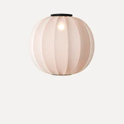 - Loftlampe - Knit-Wit 60 Round Ceiling - Sand Stone*Made by Hand Clearance
